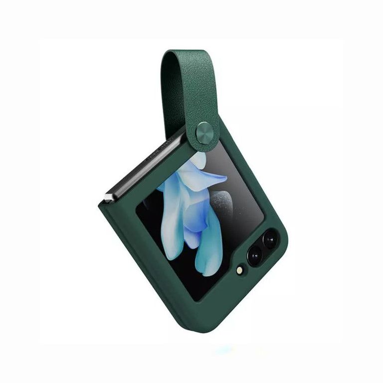 Z FLIP 5 CASE SILKY - VERDE