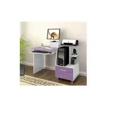 GENERICO - ESCRITORIO MARIANA - LA CASA DEL MUEBLERO - BLANCO CON LILA