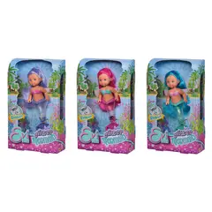 EVI LOVE - Juguete Muñeca Sirenita Brillante Surtido