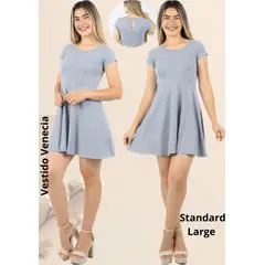 GENERICO - VESTIDO VENECIA ALGODÓN DAMA MUJER ROQUE