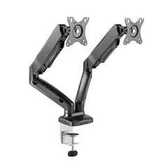 GENERICO - RACK HIDRAULICO DOBLE DE MONITOR 13 A 32" EN ESCRITORIO