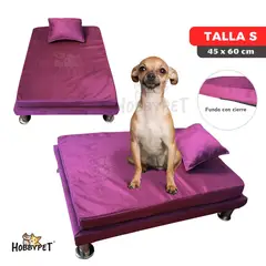 GENERICO - Cama para perro TARIMA DOG - Talla S - Fucsia