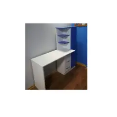 GENERICO - ESCRITORIO ESTRELLA - LA CASA DEL MUEBLERO - BLANCO CON AZUL