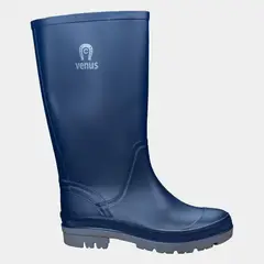 VENUS - Bota de lluvia para mujer Llanera Media Azul