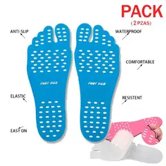 GENERICO - Un Par Almohadillas para Pies Adhesivo Invisible
