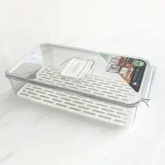 GENERICO - Organizador Recipiente Para Refrigerador Con Tapa