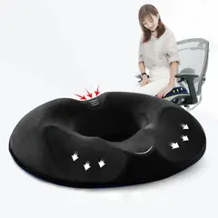 DAUER - Cojin Ortopedico Dona Gel + Bambu Refrescante Hemorroides Prostata