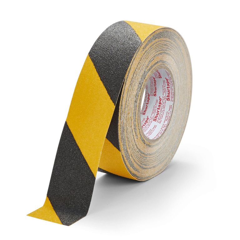 Cinta Antideslizante Amar-Negr Extra Resistente 2x20yd