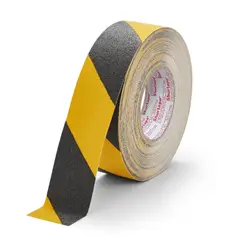 SHURTAPE - Cinta Antideslizante Amar-Negr Extra Resistente 2x20yd