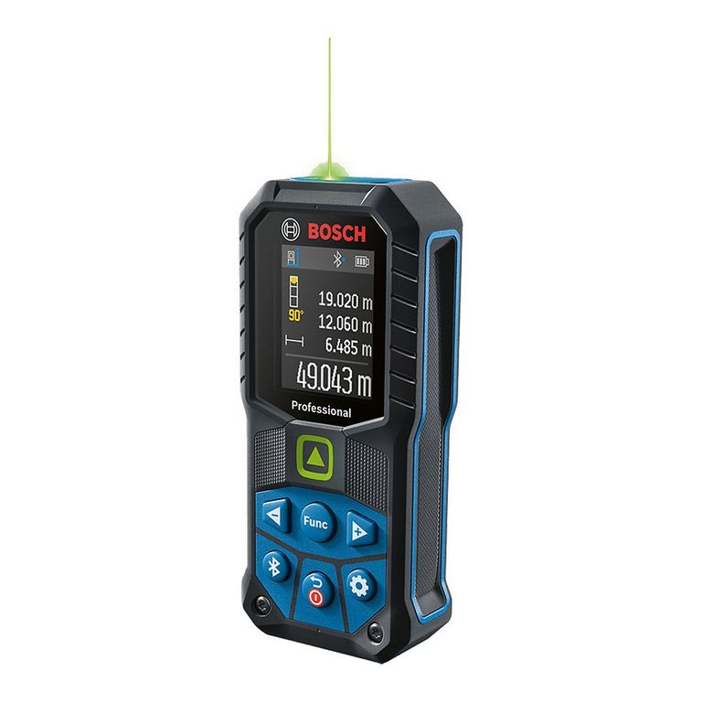 Medidor Láser de Distancia 50 m Luz Verde GLM 50-27 CG
