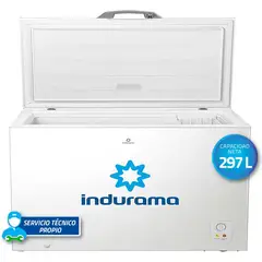 INDURAMA - Congelador Defrost 297L CI-320BL Blanco