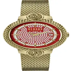 VERSACE - RELOJ VERSUS VSPLK2421 PARA MUJER DORADO DE ACERO INOXIDABLE