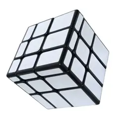 GENERICO - Cubo De Rubik 3x3 Mirror ShengShou - plata
