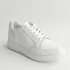 SAPATU - Zapatillas Cuero Blanco Mujer Blancas