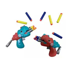 GENERICO - Pistolas Dino de Lanza Dardos de Esponja