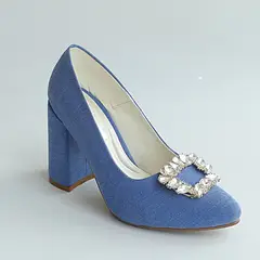 SAPATU - Zapatos de Vestir Mujer Denim
