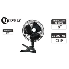TREVELY - Ventilador para camión 8" CT-802 - 24 voltios