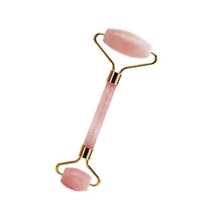 GENERICO - Rodillo Facial de Cuarzo Rosa