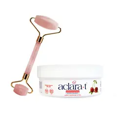 GENERICO - Exfoliante Acido Hialuronico con Esencia de Cereza y Rodillo