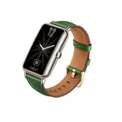 GENERICO - Correa de Cuero para HUAWEI FIT MINI - Verde