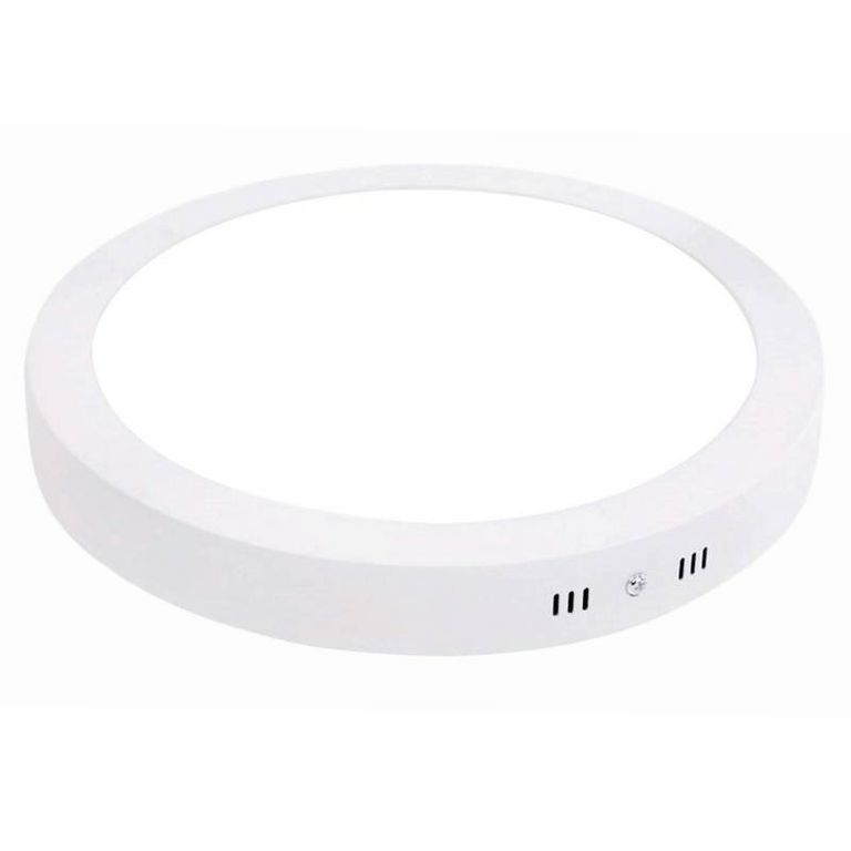 Panel LED Circular para Adosar 24W Luz Fría