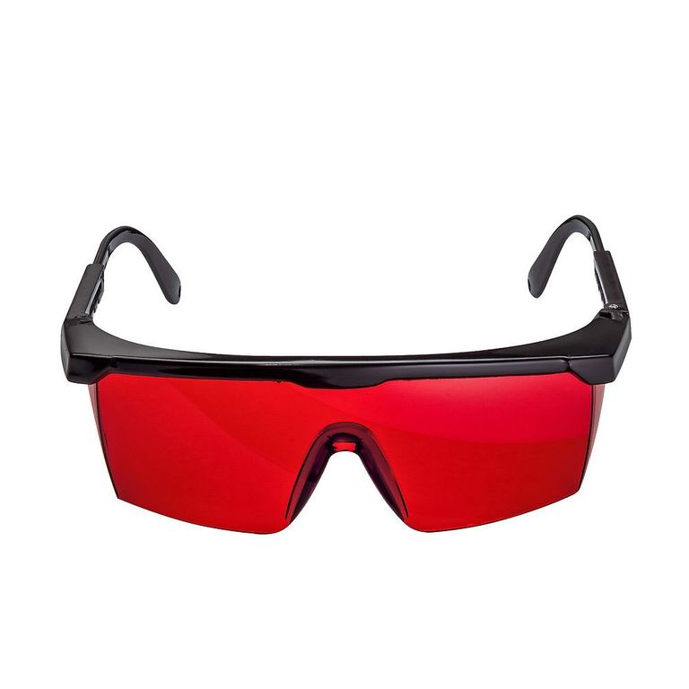 Gafas rojas para visualizar láser rojo