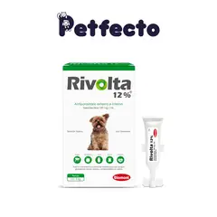 RIVOLTA - ANTIPULGAS 12% X 0.25 mL (2.6 - 5 kg.) - 1 PIPETA