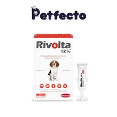 RIVOLTA - ANTIPULGAS 12% X 1 mL (10.1 - 20 kg.) - 1 PIPETA