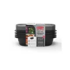 RUBBERMAID - Set Hermeticos TakeAlongs Meal Prep 1112mL 4 piezas
