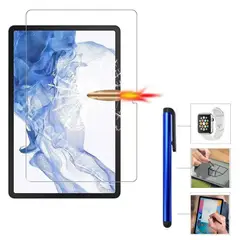 GENERICO - Mica de Vidrio & Lapiz Optico para Samsung Tab S8 Ultra 14.6 SM-X900
