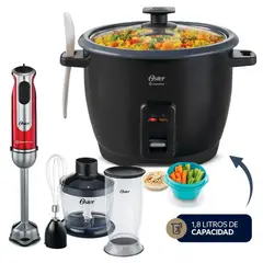 OSTER - Batidora de inmersión FPSTHB2801 y Olla Arrocera