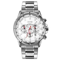 SKMEI - Reloj 9241 PLATEADO Cronómetro