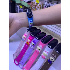 GENERICO - RELOJ DIGITAL MINI BAND PARA NIÑOS DIVERTIDOS DISEÑOS REGULABLE