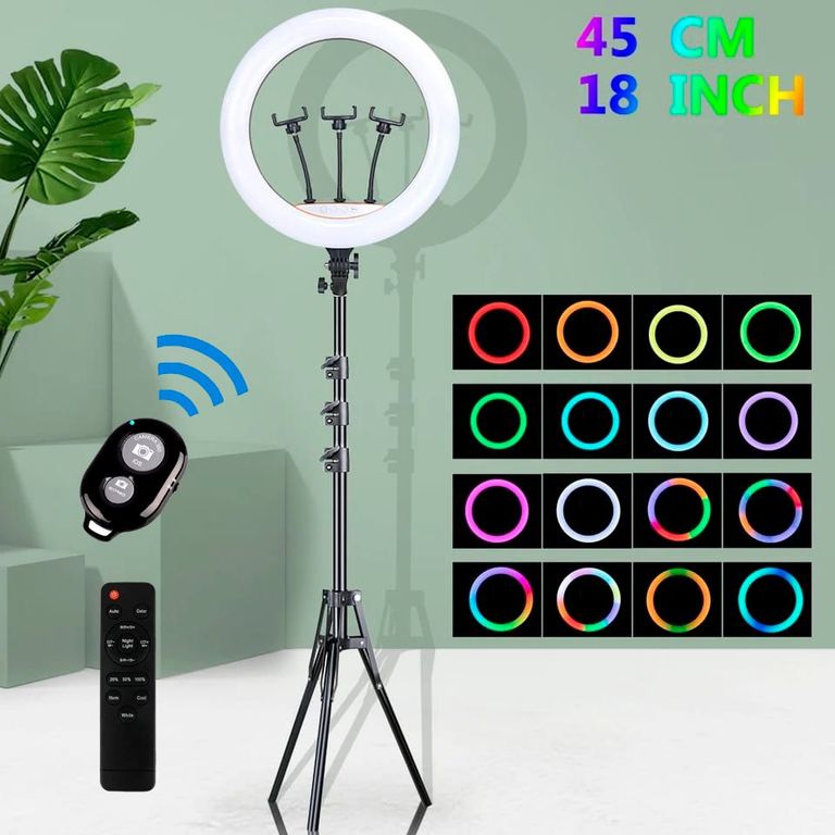 ARO LED 45CM RGB CON CONTROL BLUETOOTH