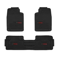 GENERICO - Piso jebe protector de alfombra mazda 2 3 6 demio familia