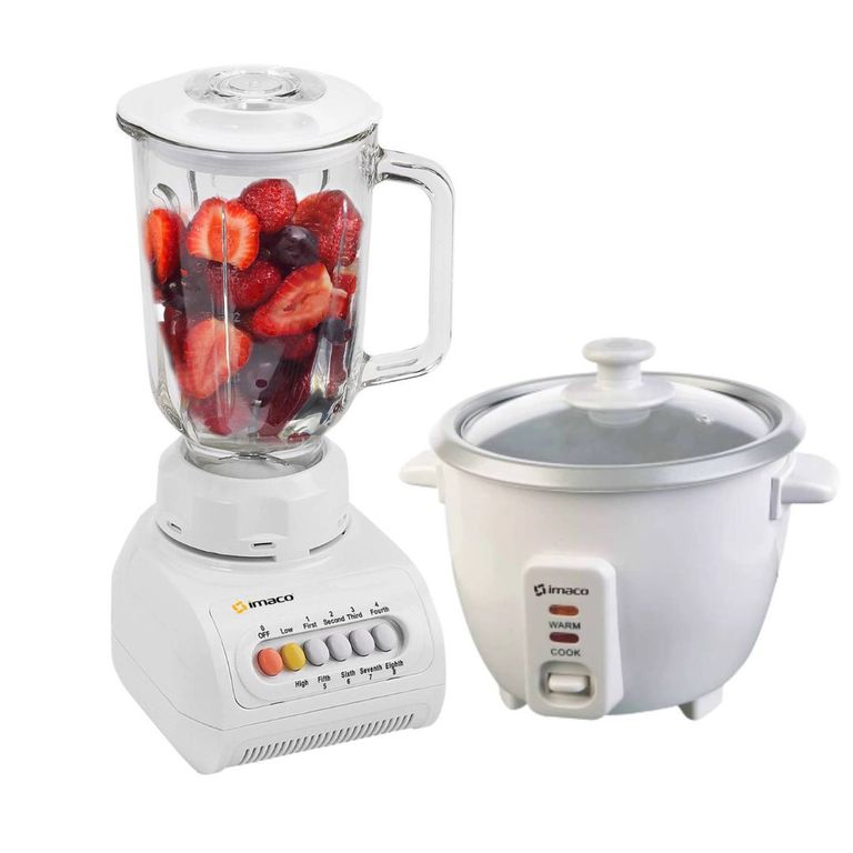 COMBO LICUADORA 8 VEL + OLLA RC006 1/2Kg