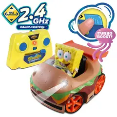 BOB ESPONJA - En Cangreburger Carro a Control con Turbo Boost