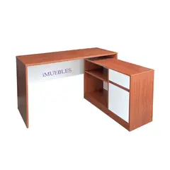 TEMEL - Escritorio en L con Credenza Escritorio ejecutivo