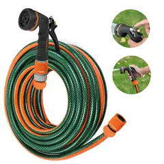 TRUPER - Combo manguera de riego 12X25m pistola metálico de riego
