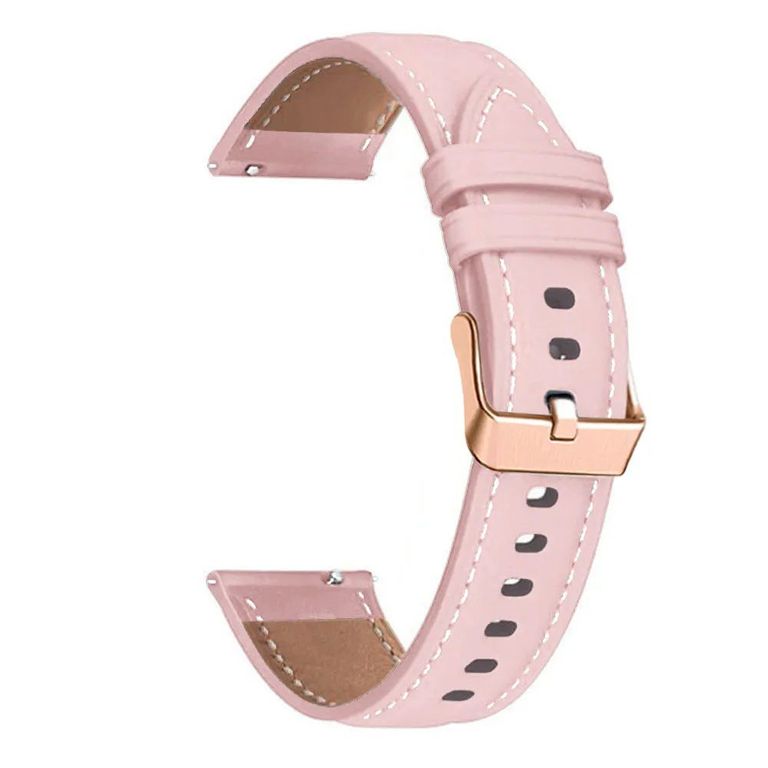Correa de Cuero Color para HUAWEI FIT 2 - Rosa