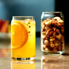 LIBBEY - Vasos en Forma de Lata (Juego de 4 Piezas) 473 ml. / 16 oz.