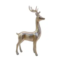 SANTINI - Reno Navideño Parado Plata