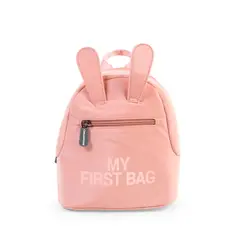 CHILDHOME - MOCHILA PARA NIÑOS MY FIRST BAG ROSADO