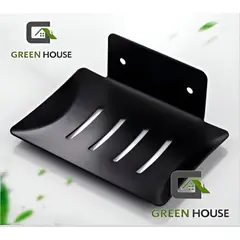 IMPORTADO MC - JABONERA NEGRO ACERO INOXIDABLE SUS 304