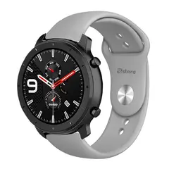 GENERICO - Correa Compatible Con Amazfit GTR 42mm Gris Broche 20mm
