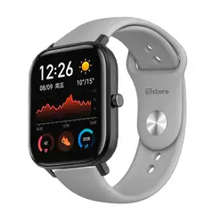 GENERICO - Correa Compatible Con Amazfit GTS Gris Broche 20mm