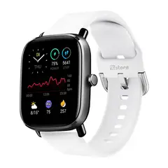 GENERICO - Correa Compatible Con Amazfit GTS3 Blanco Hebilla 20mm