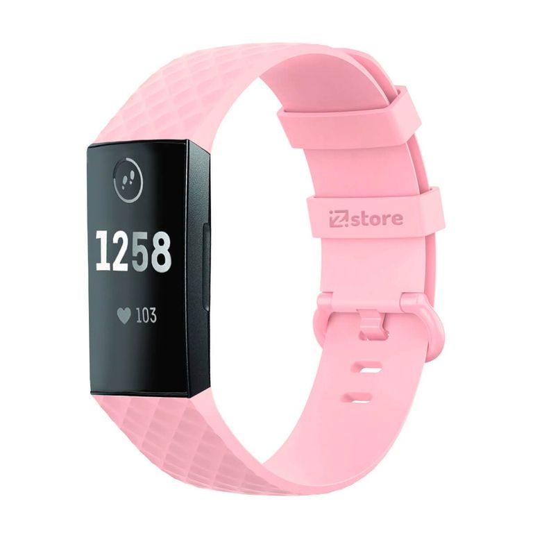 Correa Compatible Con Fitbit Charge 4 Rosado