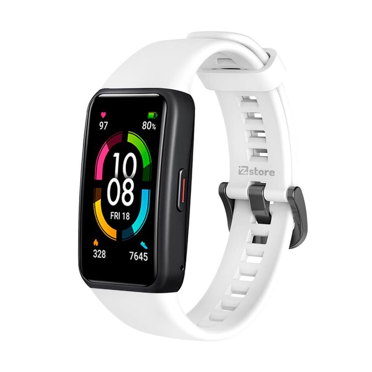Correa Compatible Con Huawei Band 6 Colores Blanco