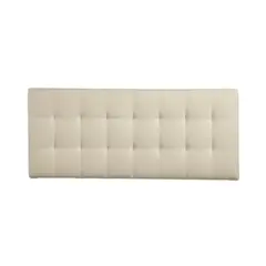 MAVISAC - Cabecera Lily Plaza Queen Color Marfil - Tela